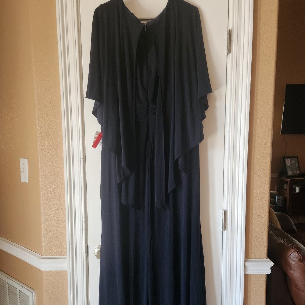 Mac Duggal Deep Blue Formal Dress